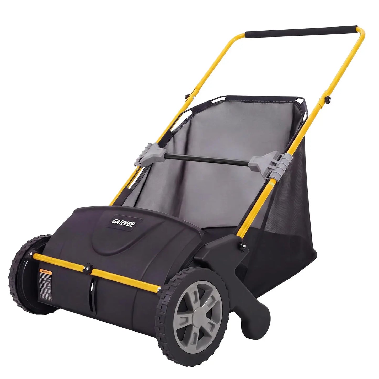 Studyset Manual Push Lawn Sweeper With Adjustable Height And Collector