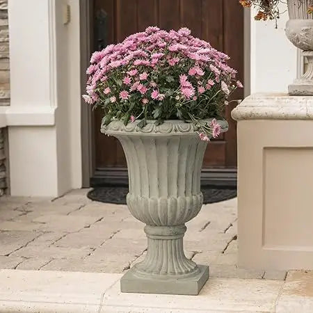 Porcelain Urn Planter Outdoor Indoor Garden Flower Pot