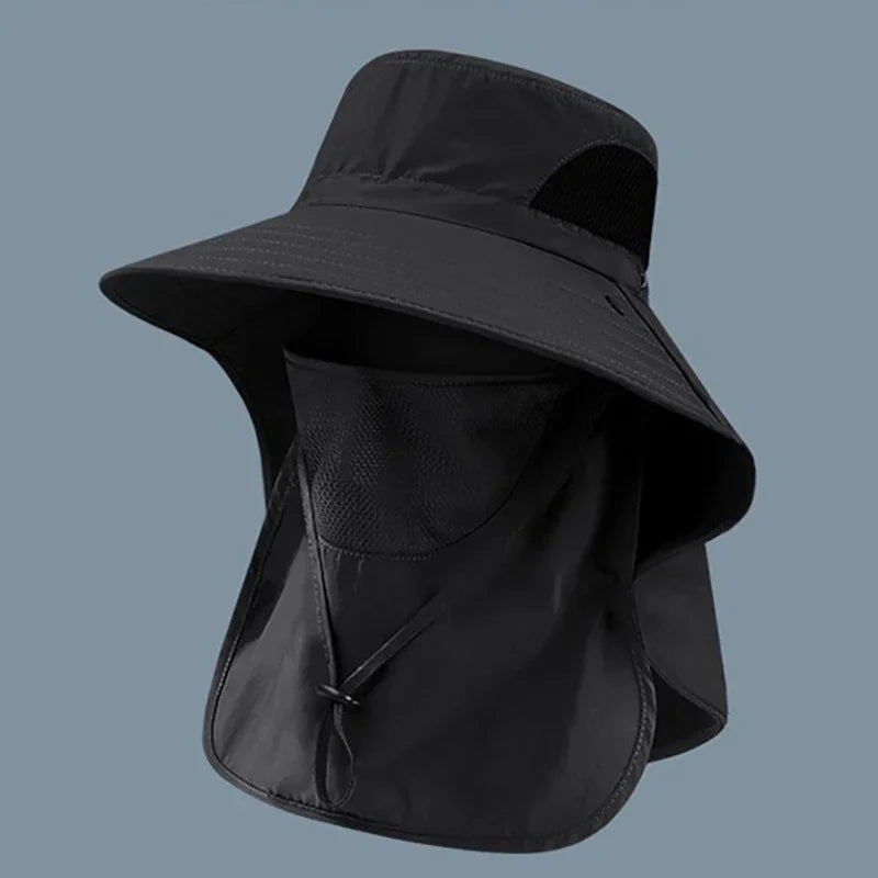 LEOSOXS Sun Hat UV Protection Outdoor Fisherman Bucket Cap