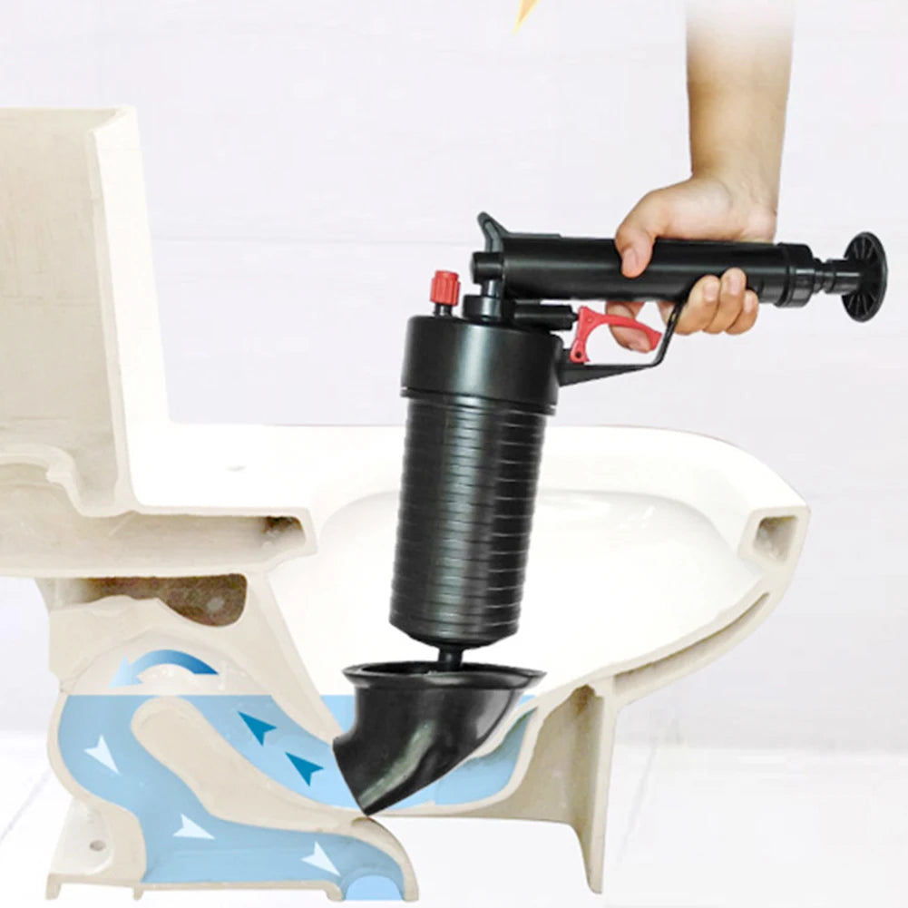 Air Power Drain Blaster Gun For Toilets And Drains Cleaner