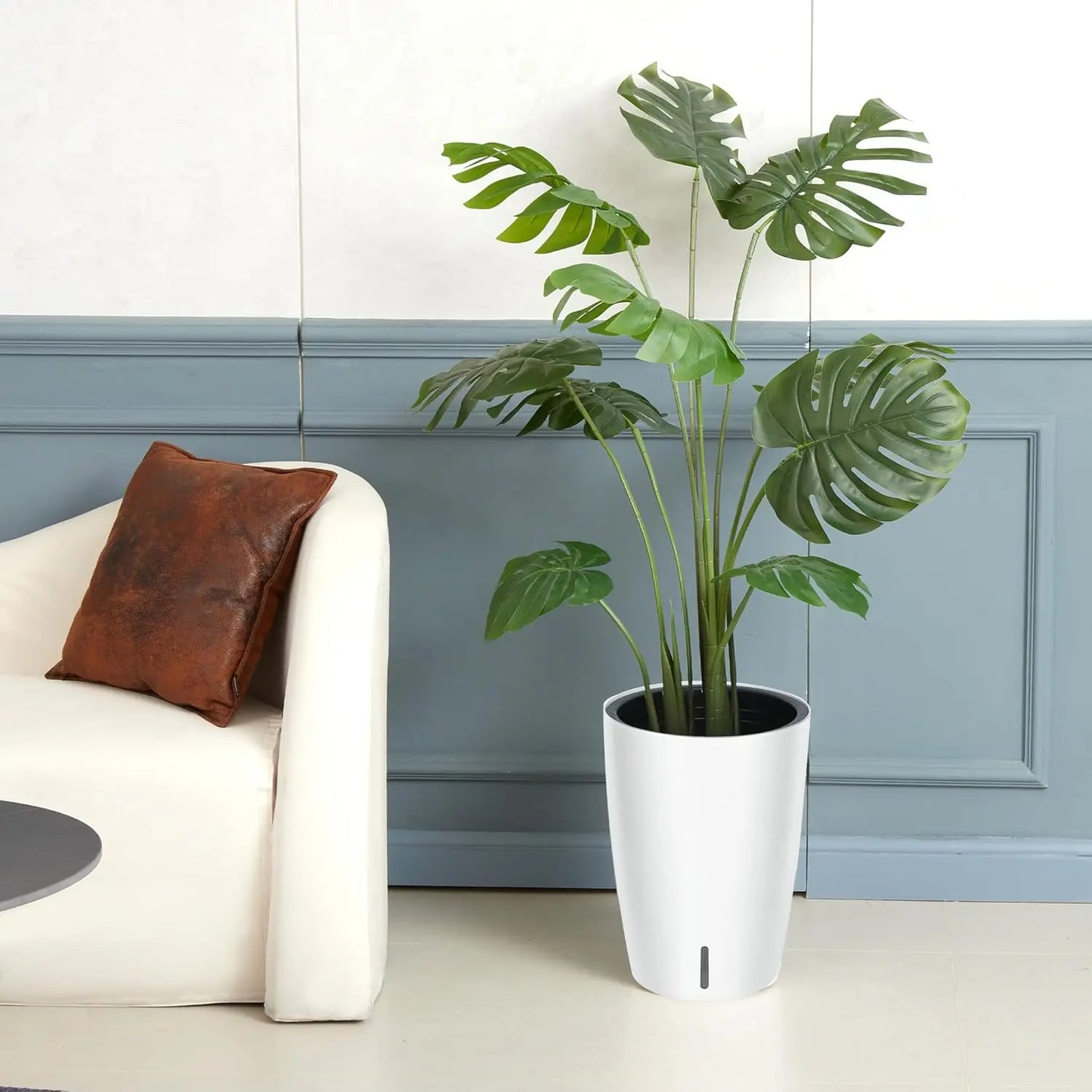 TWISTER.CK Self-Watering Planters With Water Level Gauge For Greenery