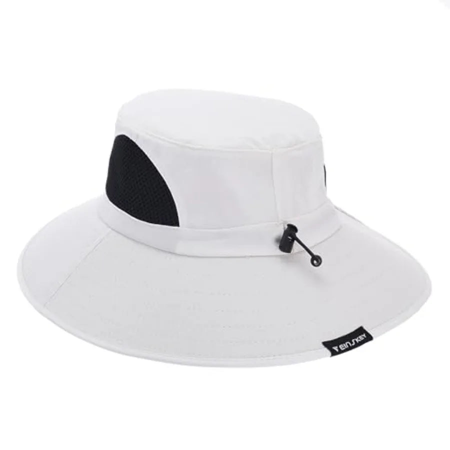 UPF Fifty Plus Waterproof Packable Bucket Hat For Men And Women Polyester