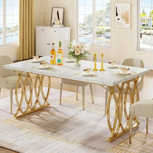 LITTLE TREE Modern Dining Table For Four To Six People