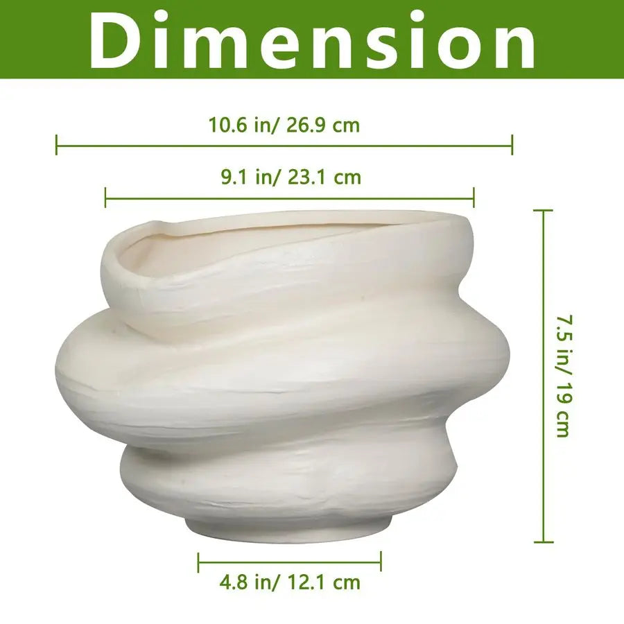 Ceramic Plant Pots Bonsai For Indoor Plants With Drainage Hole