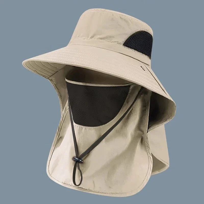 LEOSOXS Sun Hat UV Protection Outdoor Fisherman Bucket Cap