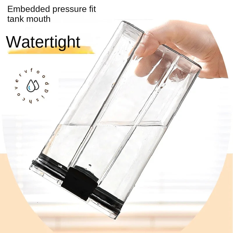 Sealed Jars Kitchen Grain Storage Organizer Plastic Moisture Proof Box