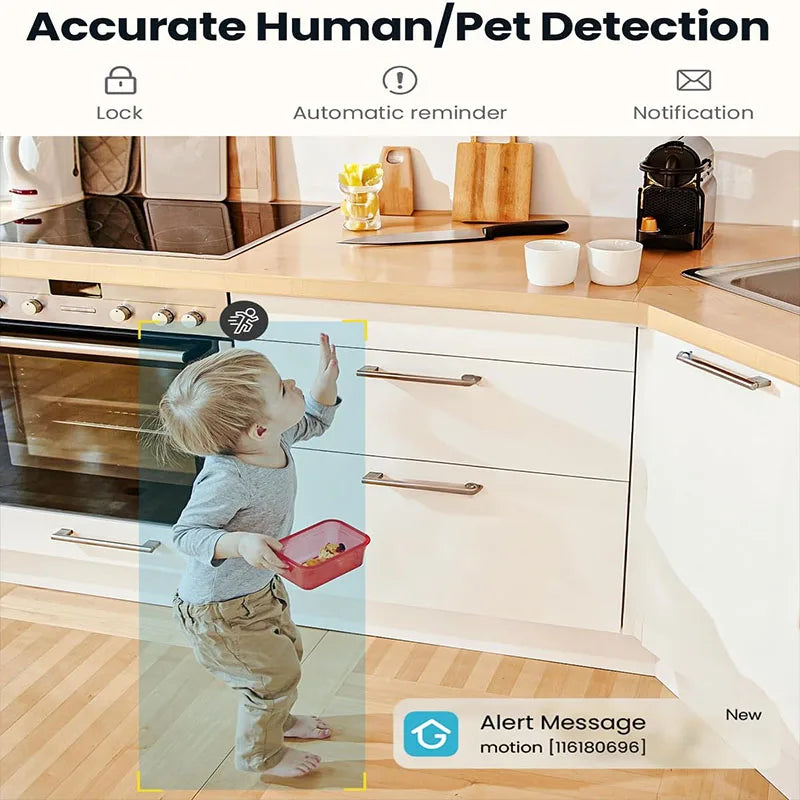 IEGEEK 5MP Indoor WiFi Security Camera With 360 Degree PTZ And Two Way Audio