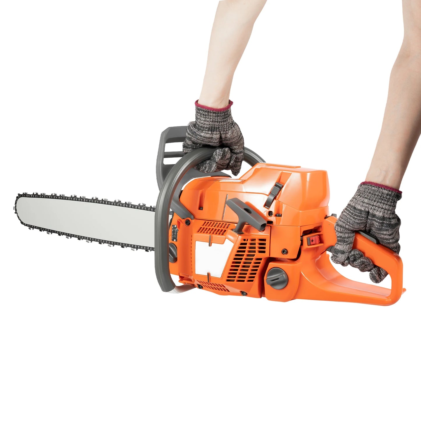 Gas Powered Chainsaw 71.8cc 3.9kW 2800 RPM for Tree Cutting