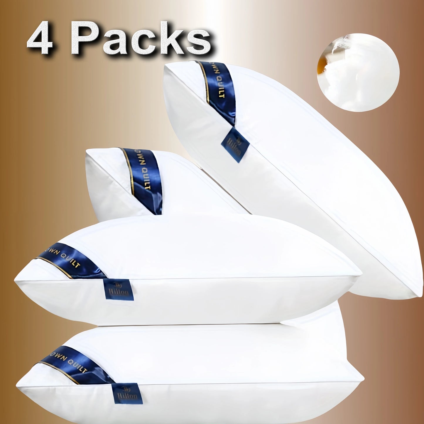 Healthy Sleep Memory Foam Pillow For Hotel Quality Cotton Comfort