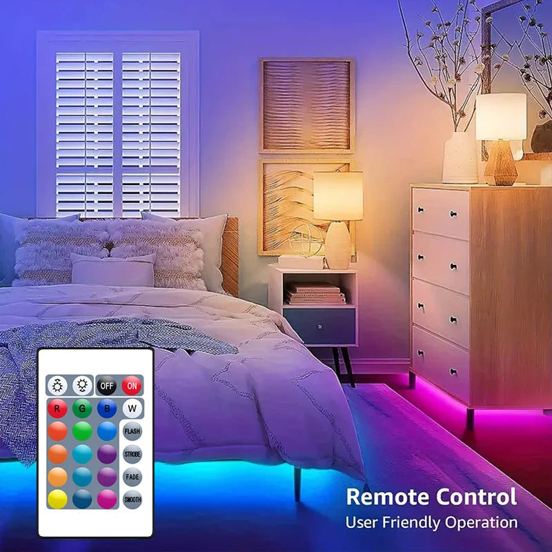 LED Strip Lights RGB 5050 Bluetooth App Control DC 12V