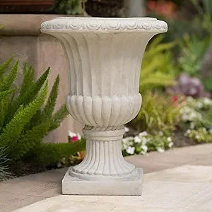 Porcelain Urn Planter Outdoor Indoor Garden Flower Pot