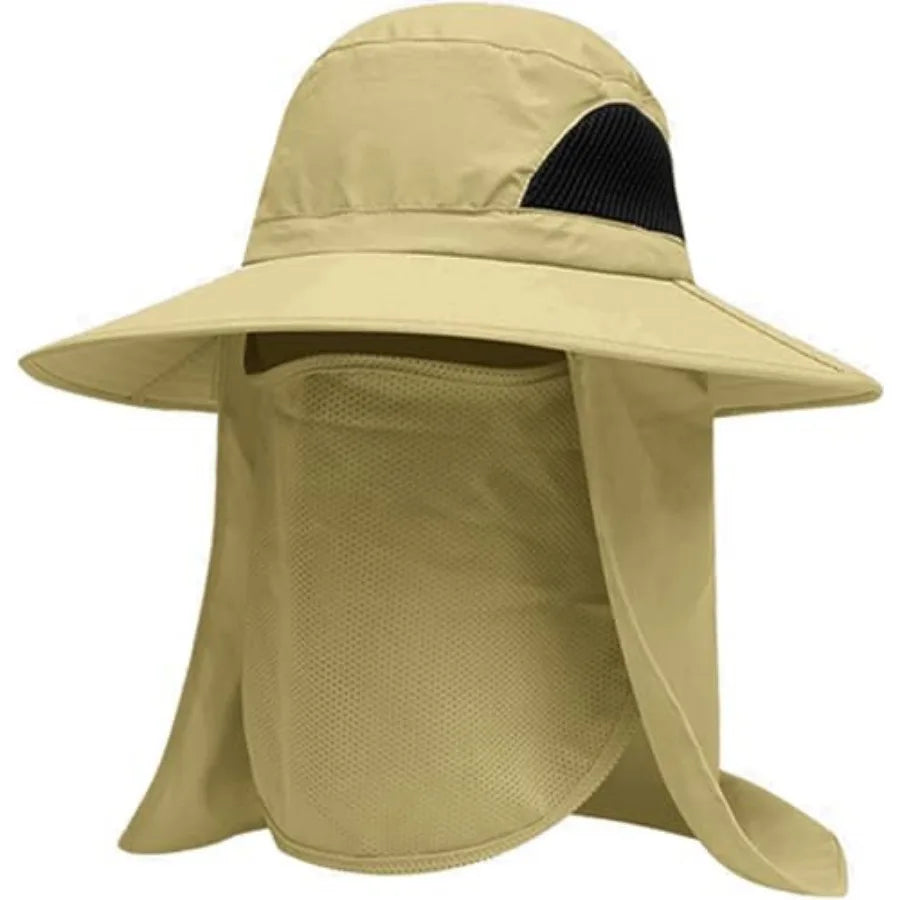UPF Fifty Plus Waterproof Packable Bucket Hat For Men And Women Polyester