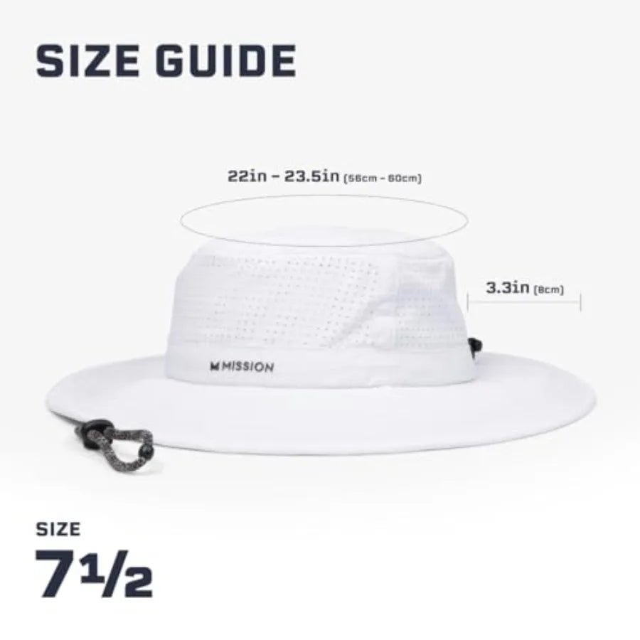 Cooling UPF Boonie Hat Unisex For Outdoor Hiking Beach Fishing