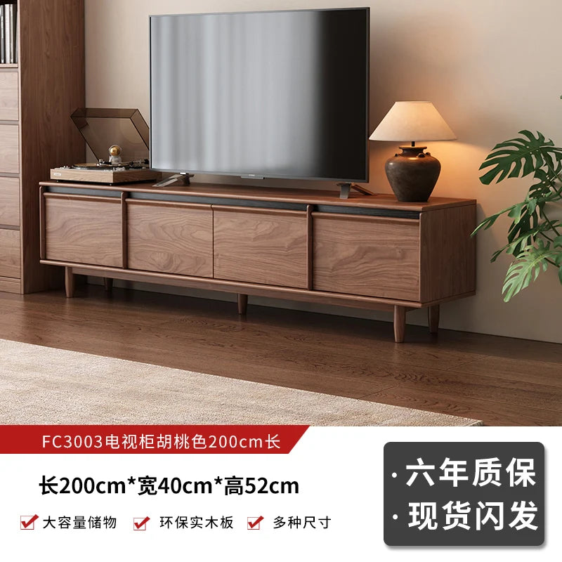 DUTRIEUX Modern TV Console Storage Cabinet Organizer Living Room