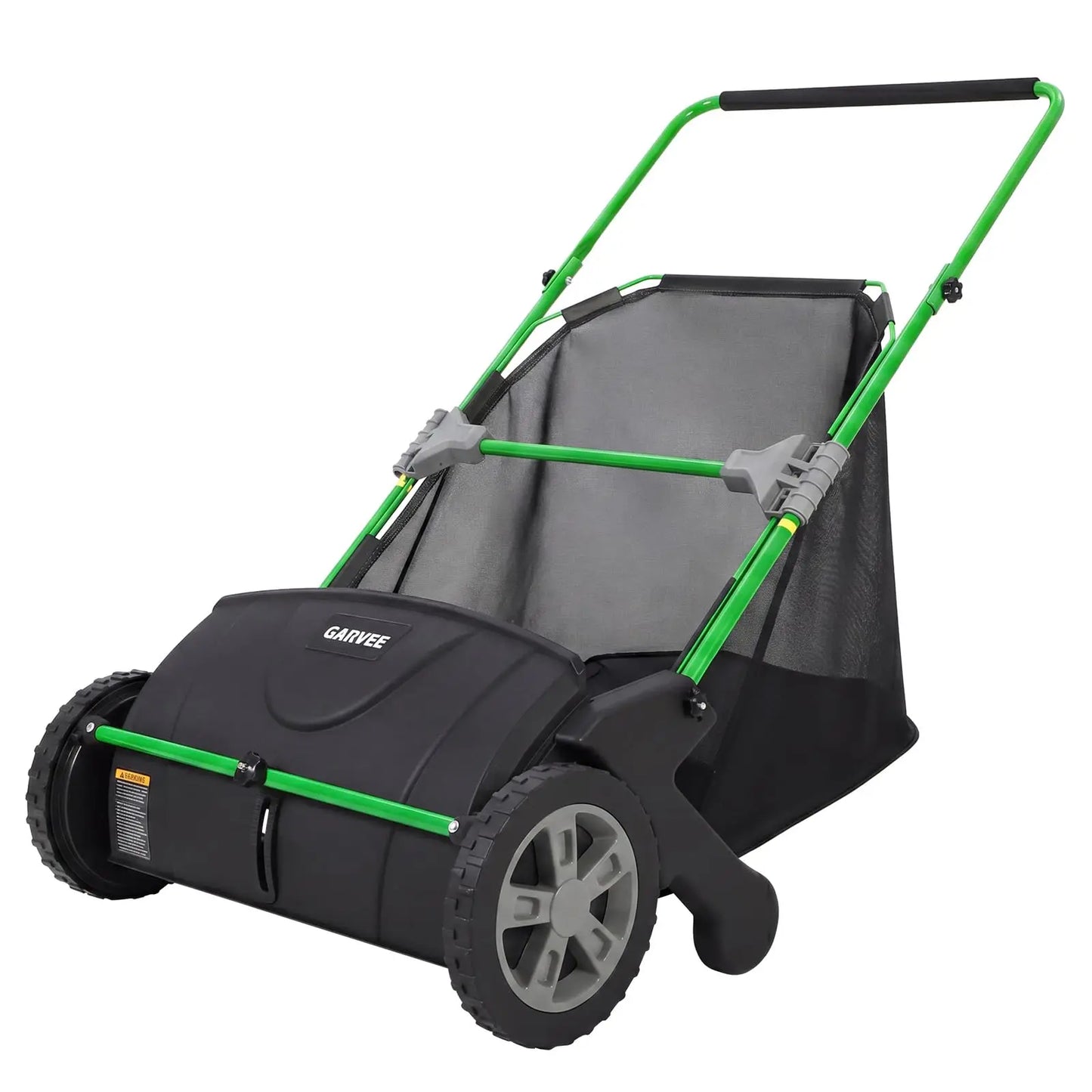 Studyset Manual Push Lawn Sweeper With Adjustable Height And Collector