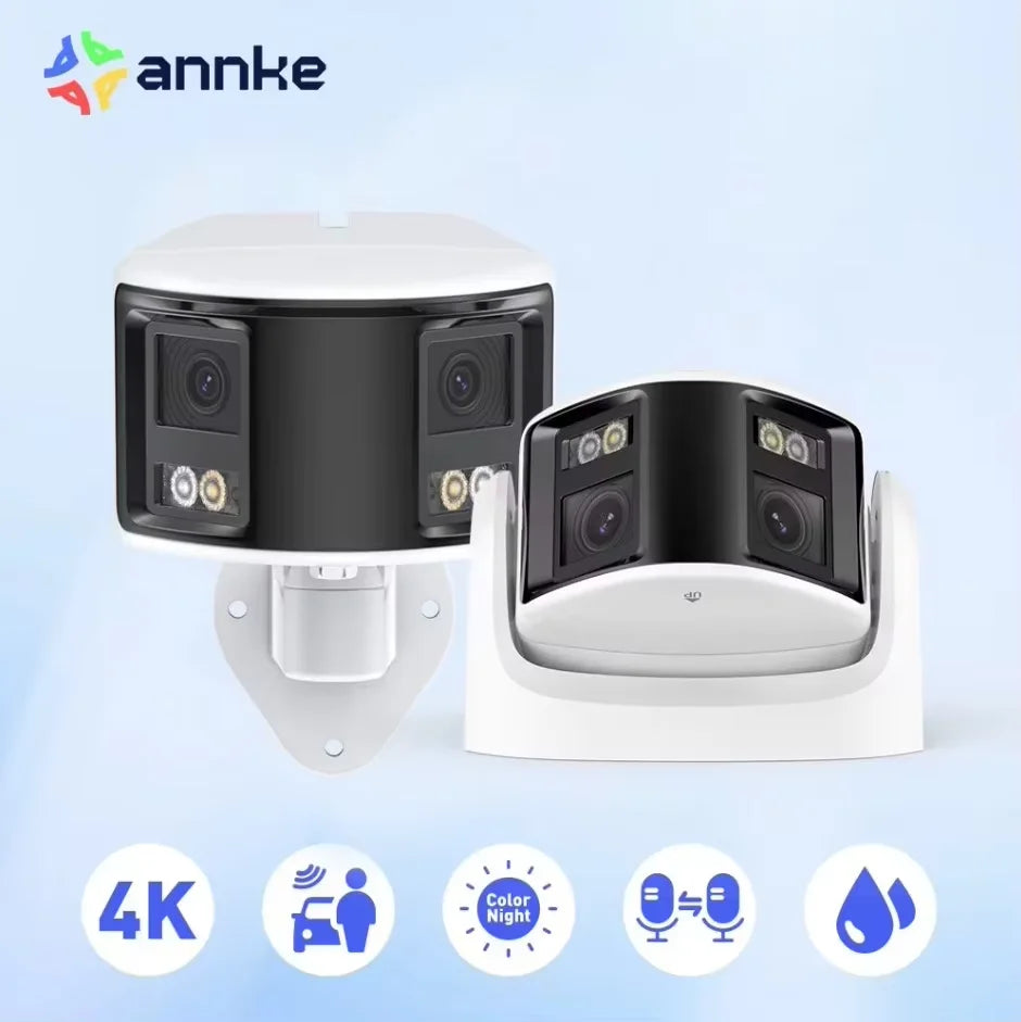 ANNKE 180 Degree Dual Lens 8MP POE Security Camera