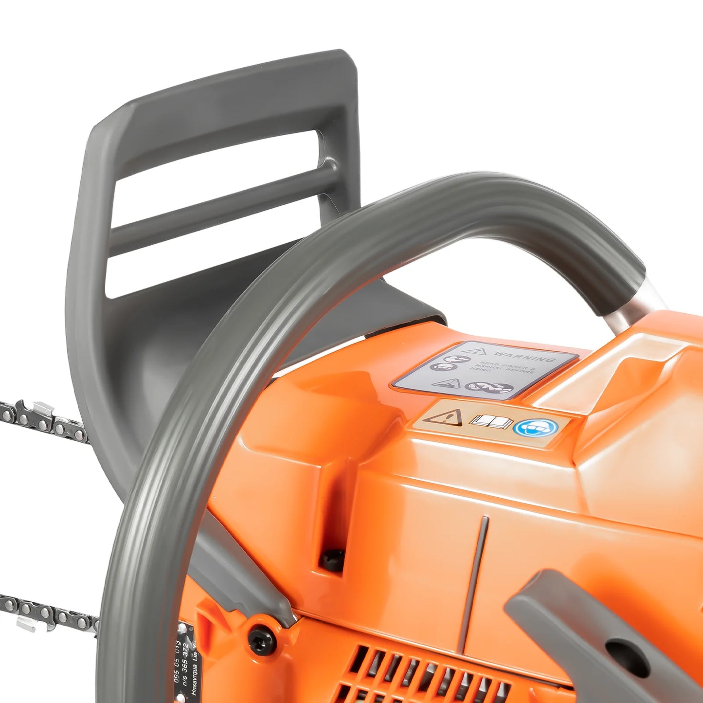 Gas Powered Chainsaw 71.8cc 3.9kW 2800 RPM for Tree Cutting