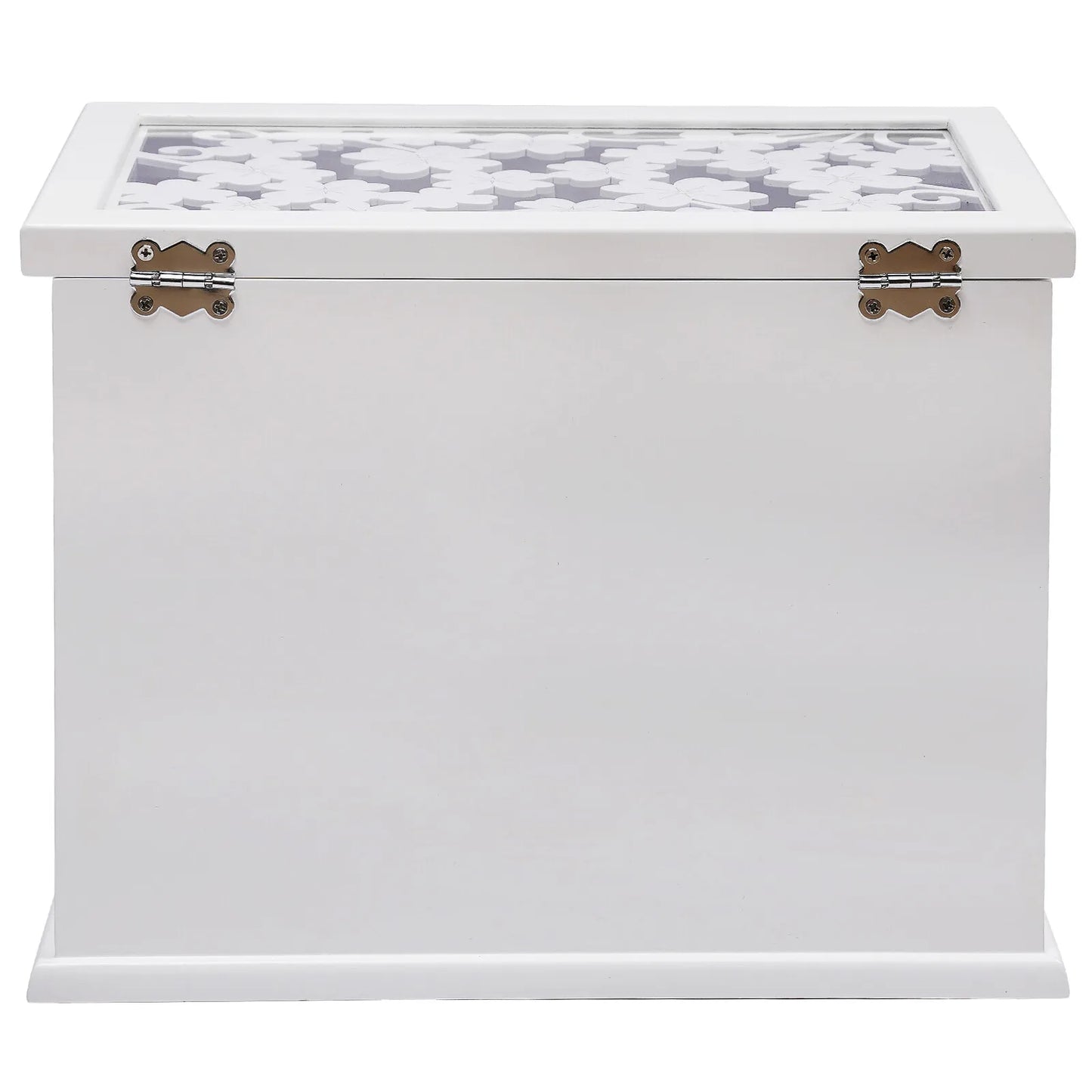 NONECN 6 Layer Wooden Jewelry Box with Drawer Organizer
