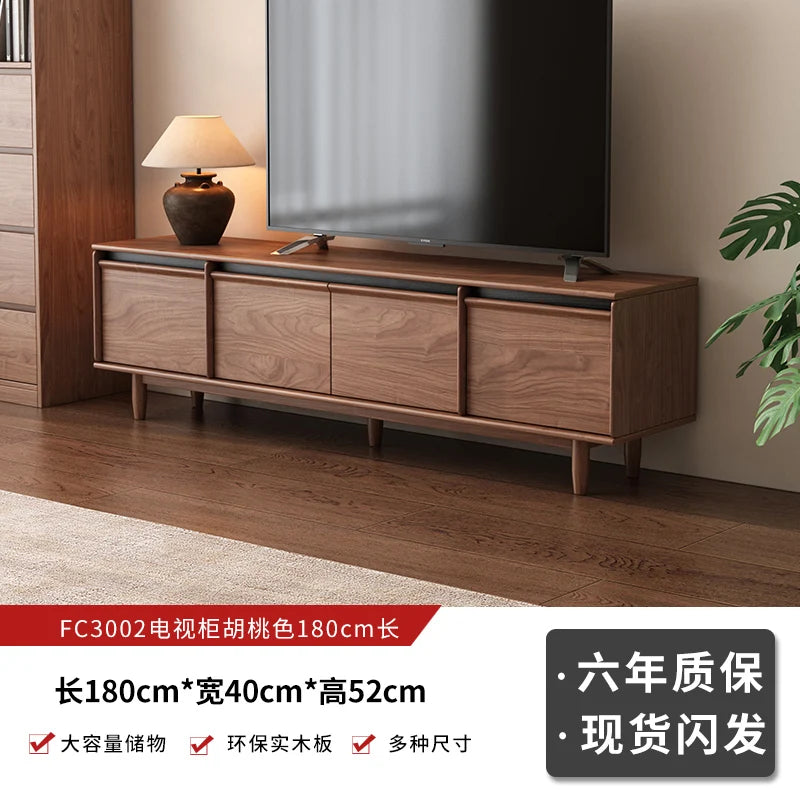 DUTRIEUX Modern TV Console Storage Cabinet Organizer Living Room