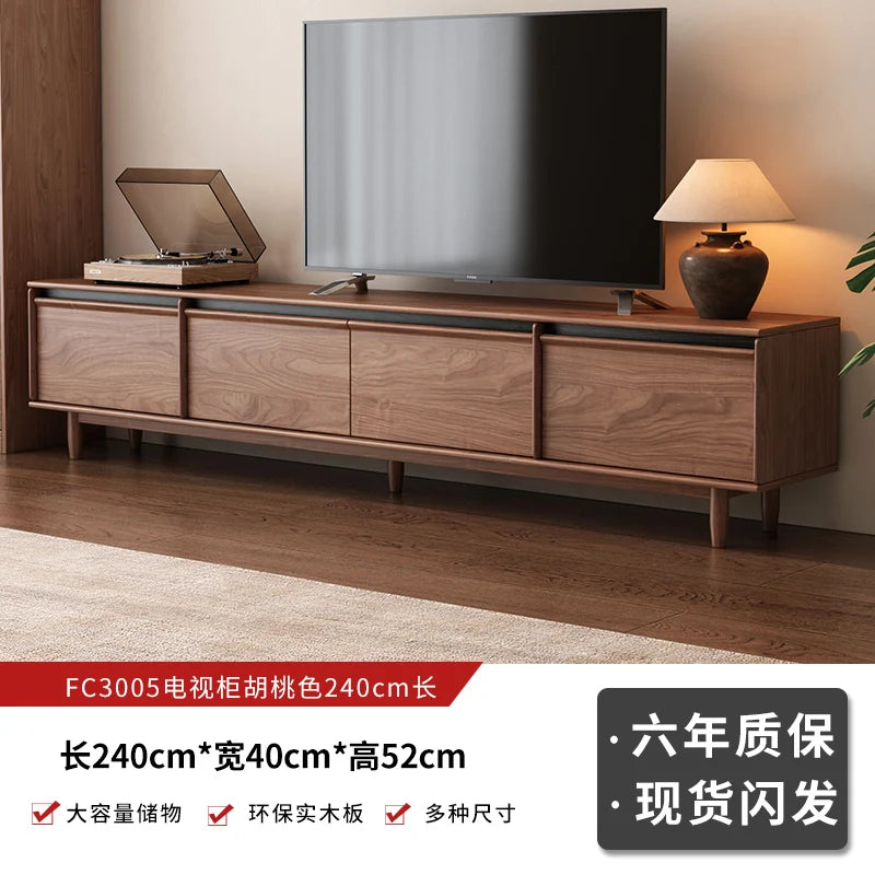 DUTRIEUX Modern TV Console Storage Cabinet Organizer Living Room