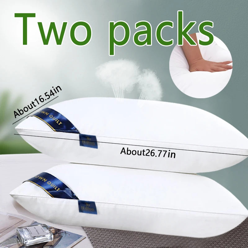 Healthy Sleep Memory Foam Pillow For Hotel Quality Cotton Comfort