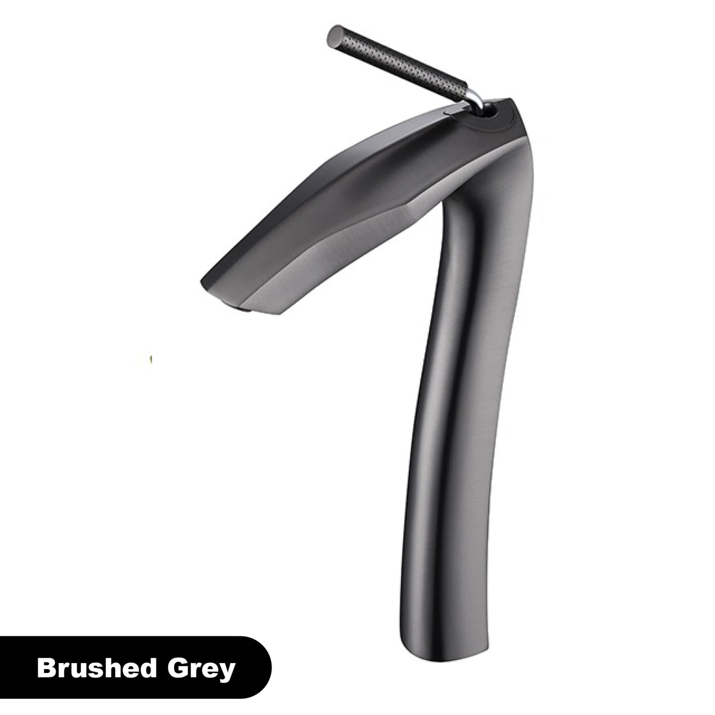 Gestana Brushed Gold Brass Bathroom Faucet Ceramic Cartridge Deck Mounted