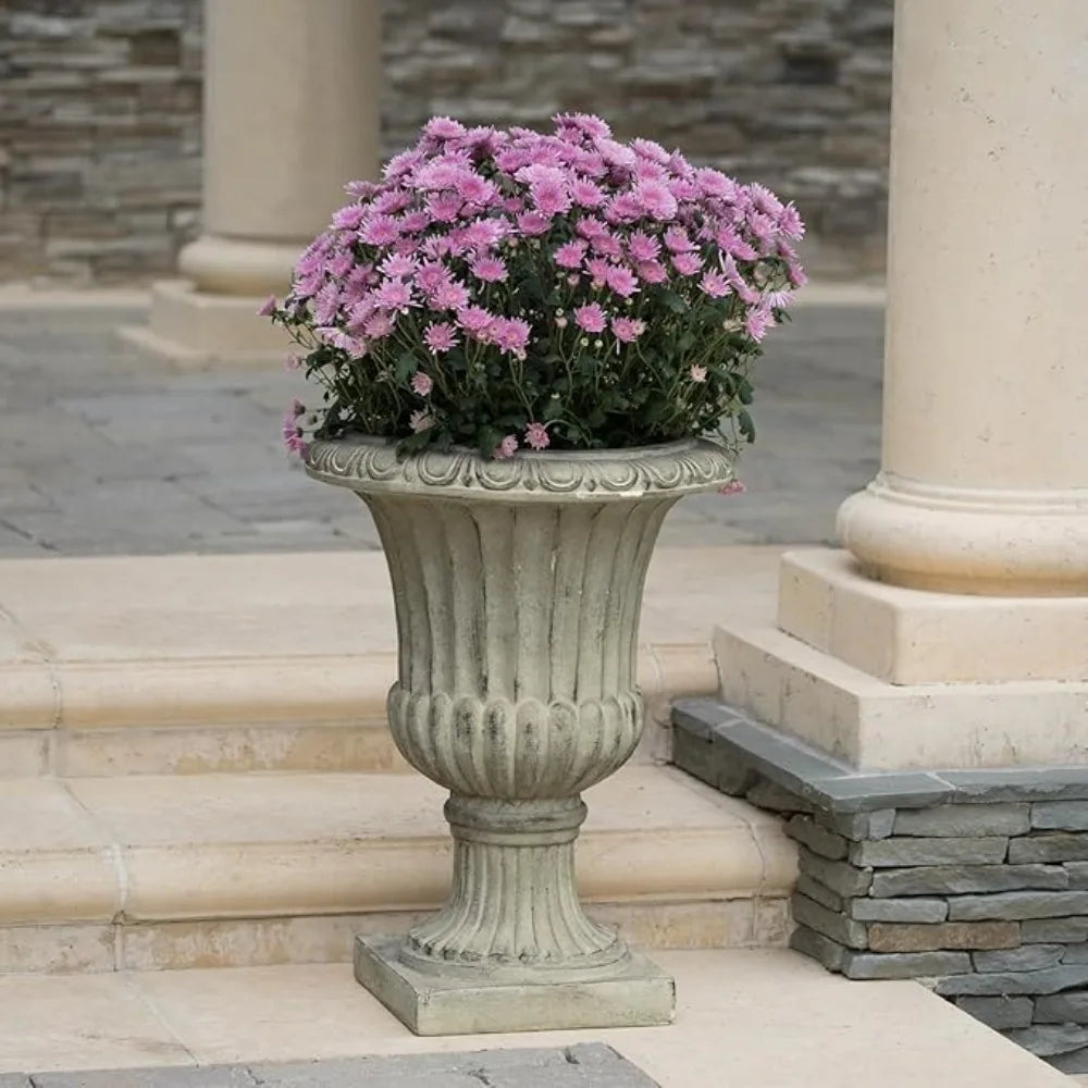 Porcelain Urn Planter Outdoor Indoor Garden Flower Pot