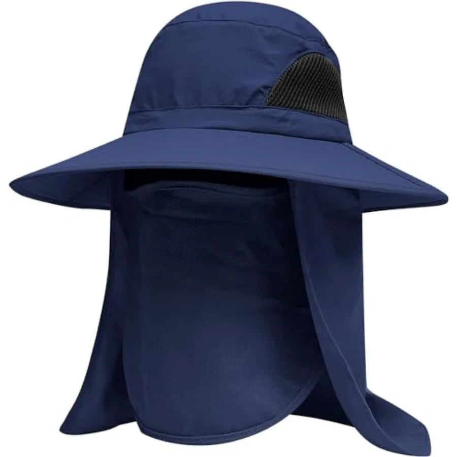 UPF Fifty Plus Waterproof Packable Bucket Hat For Men And Women Polyester