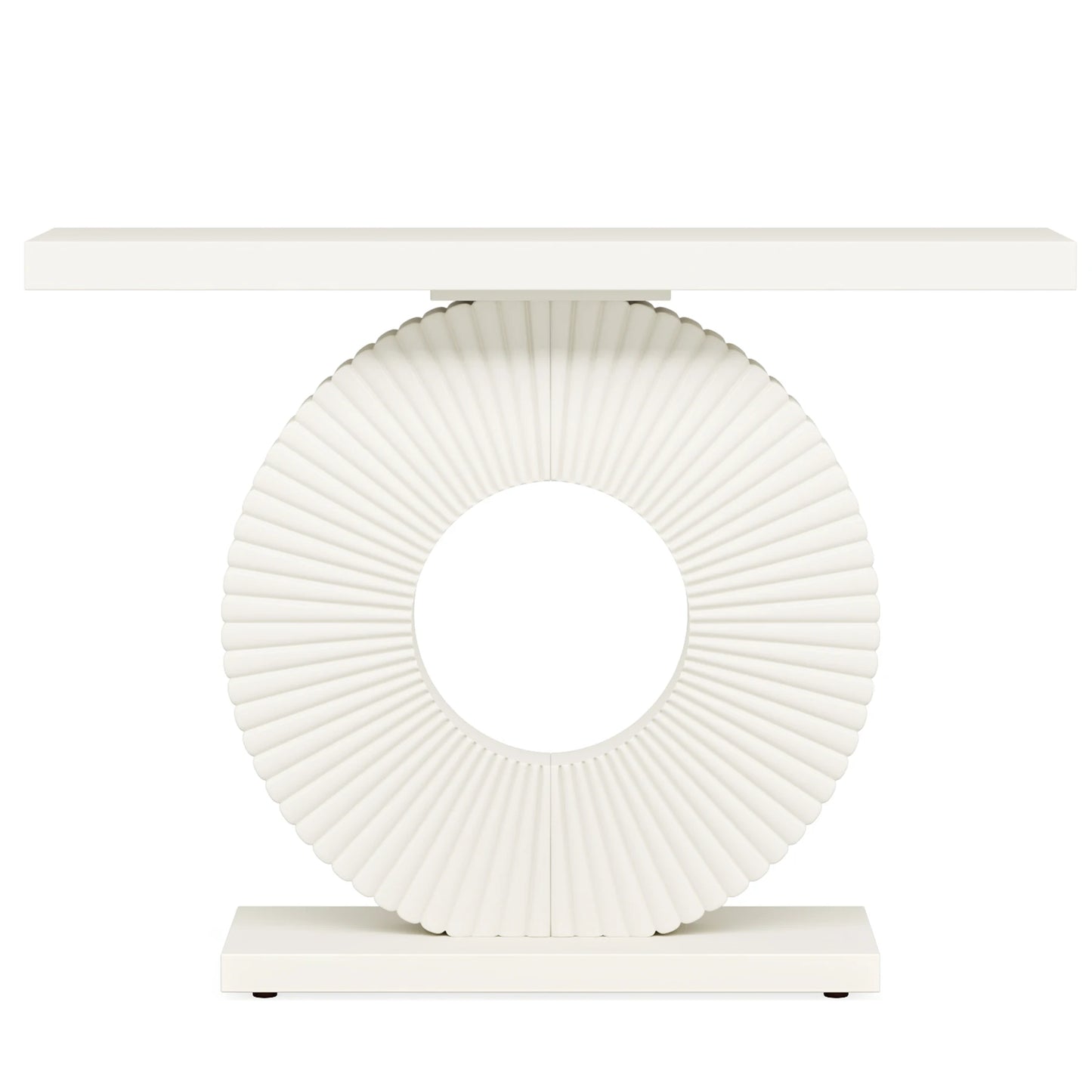 Tribesigns Modern Geometric Base Console Table For Entryway