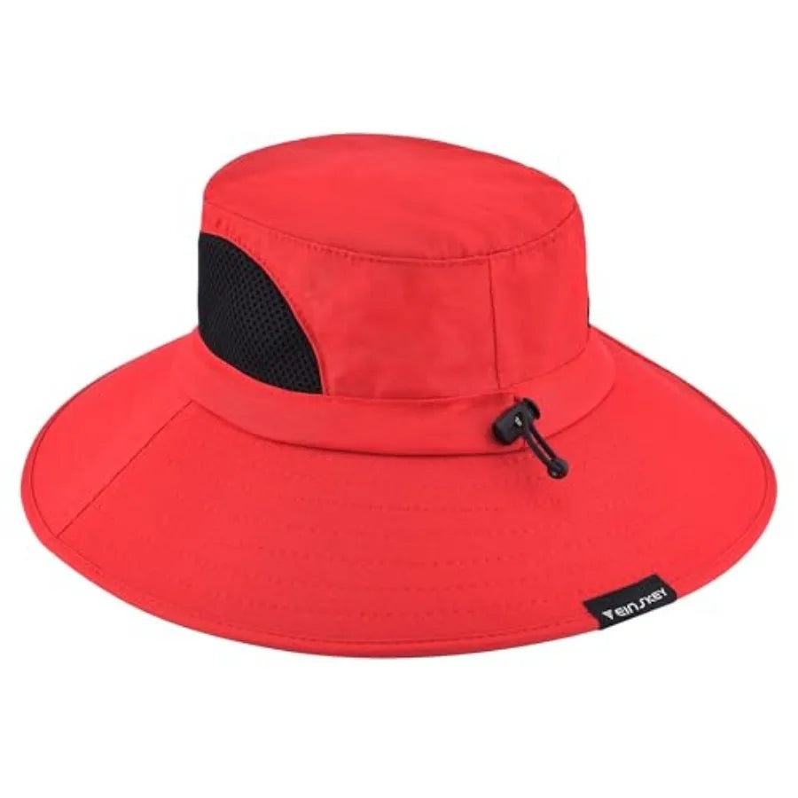 UPF Fifty Plus Waterproof Packable Bucket Hat For Men And Women Polyester