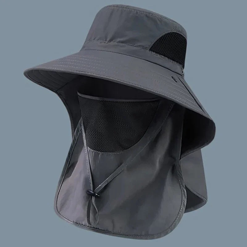 LEOSOXS Sun Hat UV Protection Outdoor Fisherman Bucket Cap