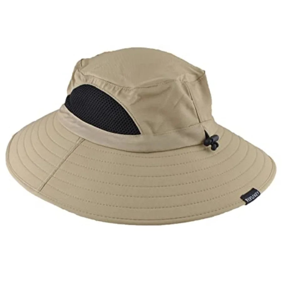 UPF Fifty Plus Waterproof Packable Bucket Hat For Men And Women Polyester