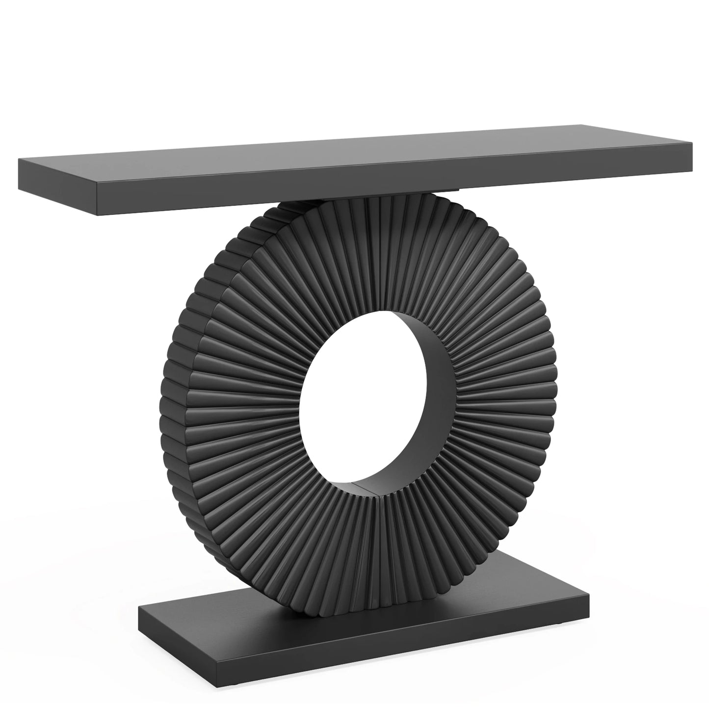 Tribesigns Modern Geometric Base Console Table For Entryway