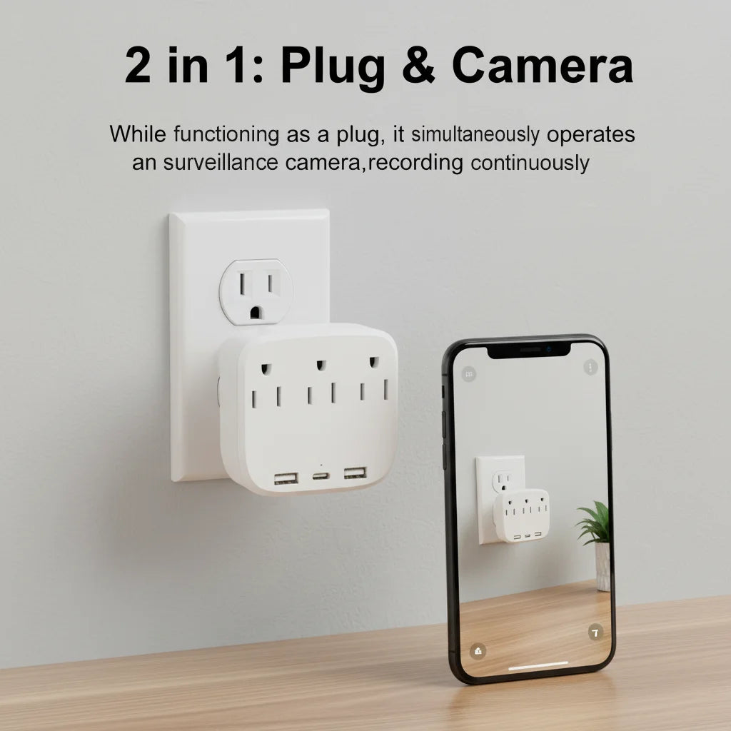 Mini 1080P HD WiFi Indoor Security Camera With Motion Detection