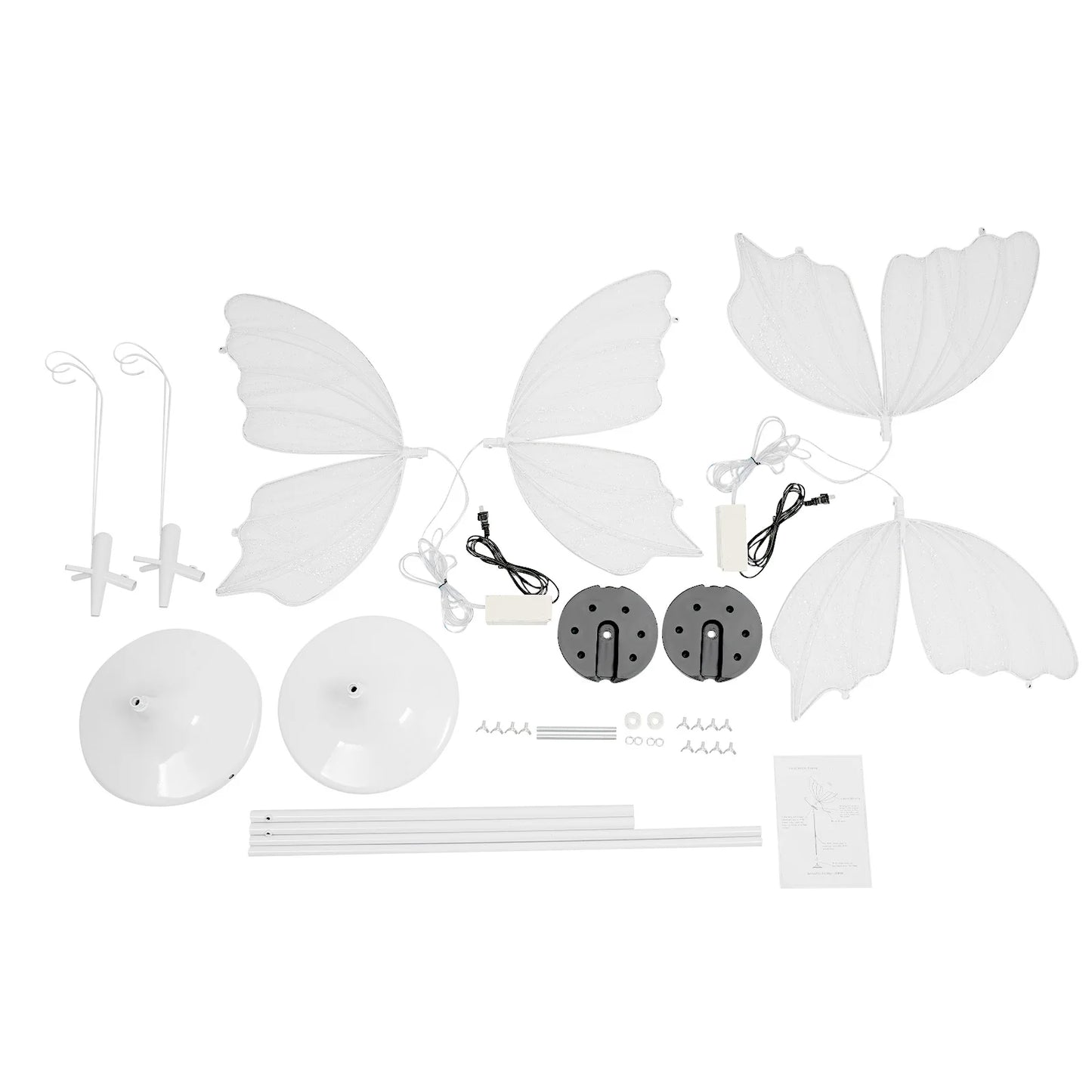 Romantic Butterfly Floor Lamp With LED Lights For Home Decoration