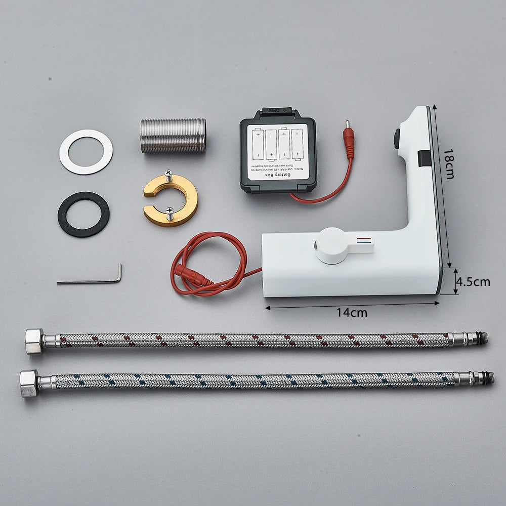 Poqihy Smart Sensor Basin Faucet With Touchless Operation