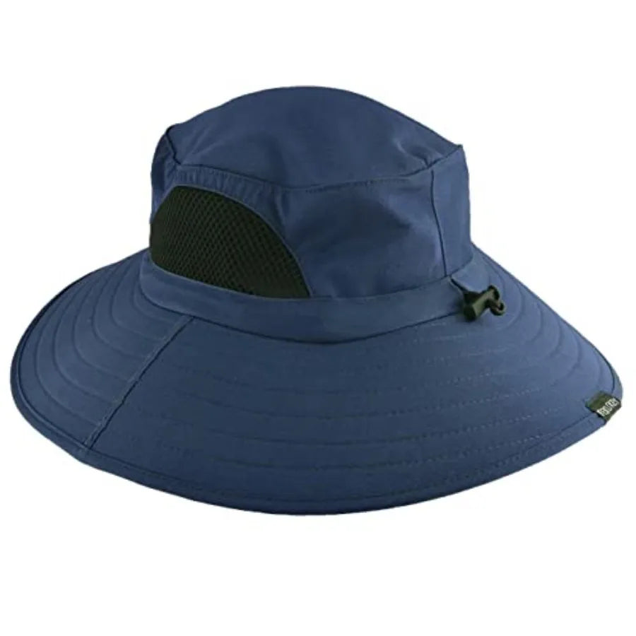 UPF Fifty Plus Waterproof Packable Bucket Hat For Men And Women Polyester