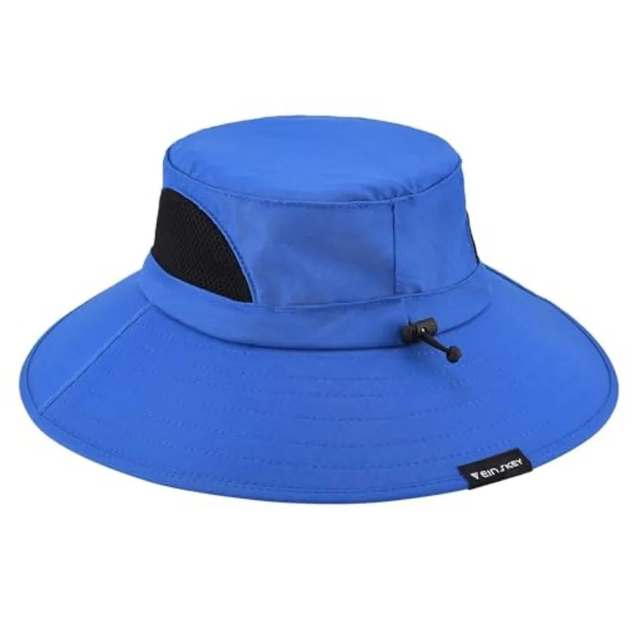 UPF Fifty Plus Waterproof Packable Bucket Hat For Men And Women Polyester